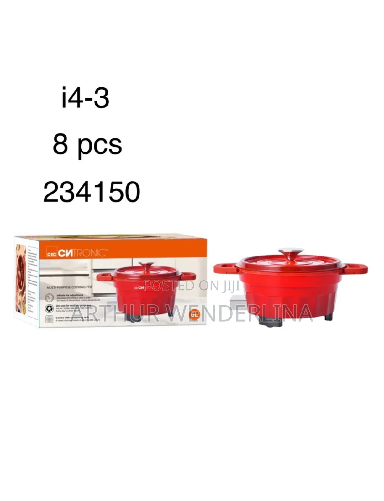Cintronic Multi Purpose Cooking Pot 6 Liters