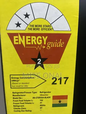 Fairly New 217 Liters Hisense Double Door Refrigerator
