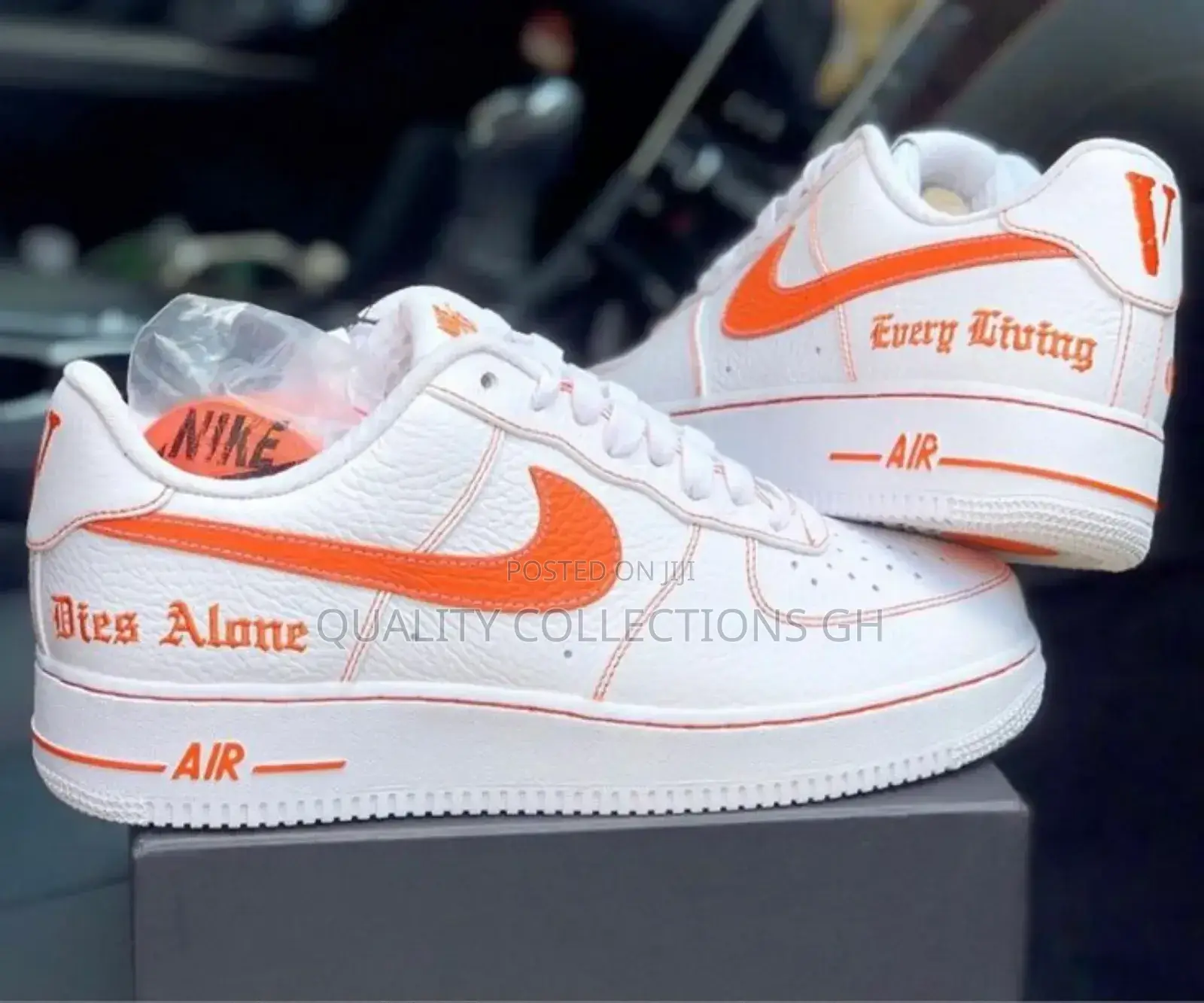 White Nike Vlone Airforce
