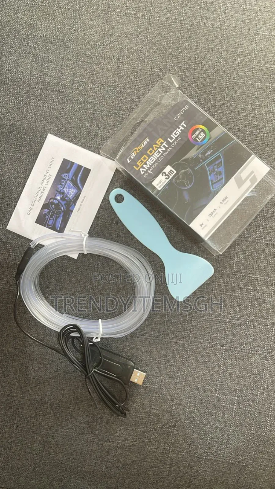 Car Ambient Led Strip Light 3meters