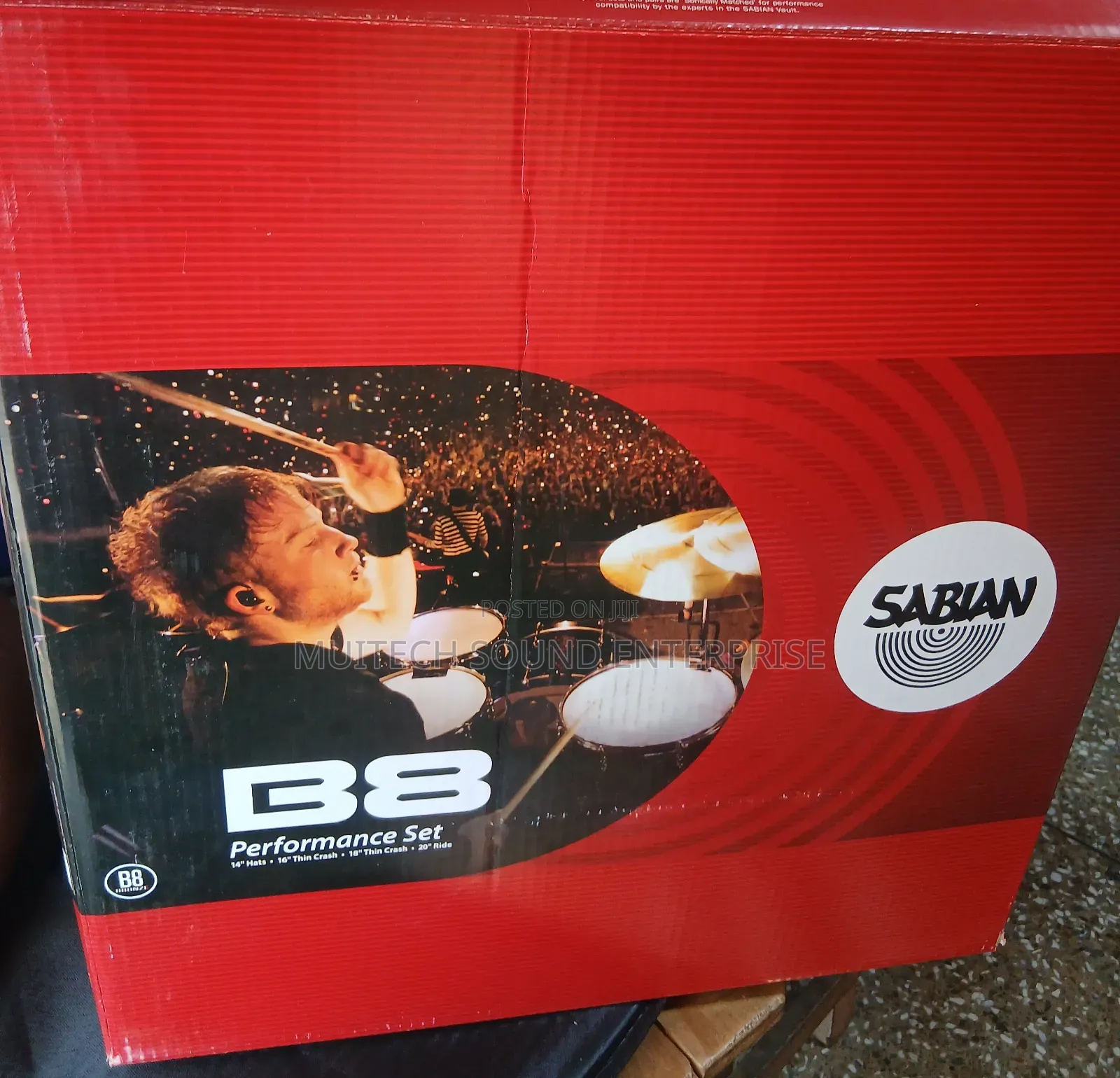 Cymbals Sabian Set