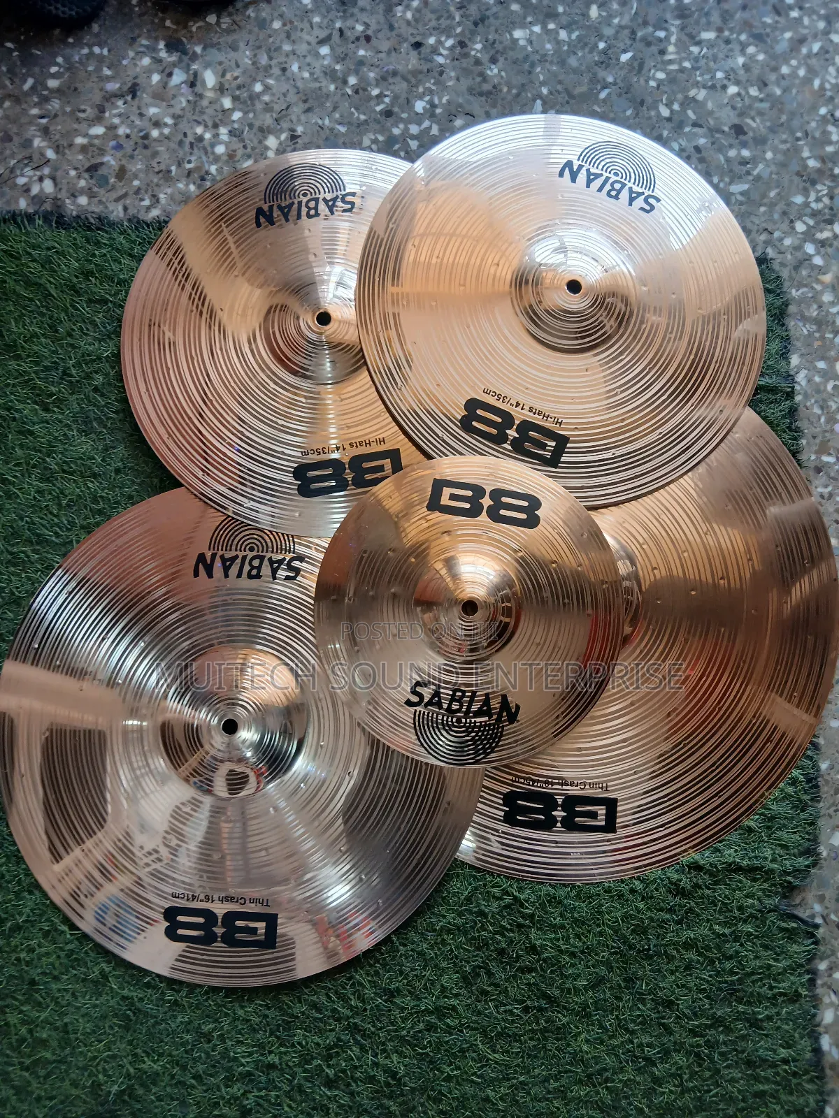 Cymbals Sabian Set