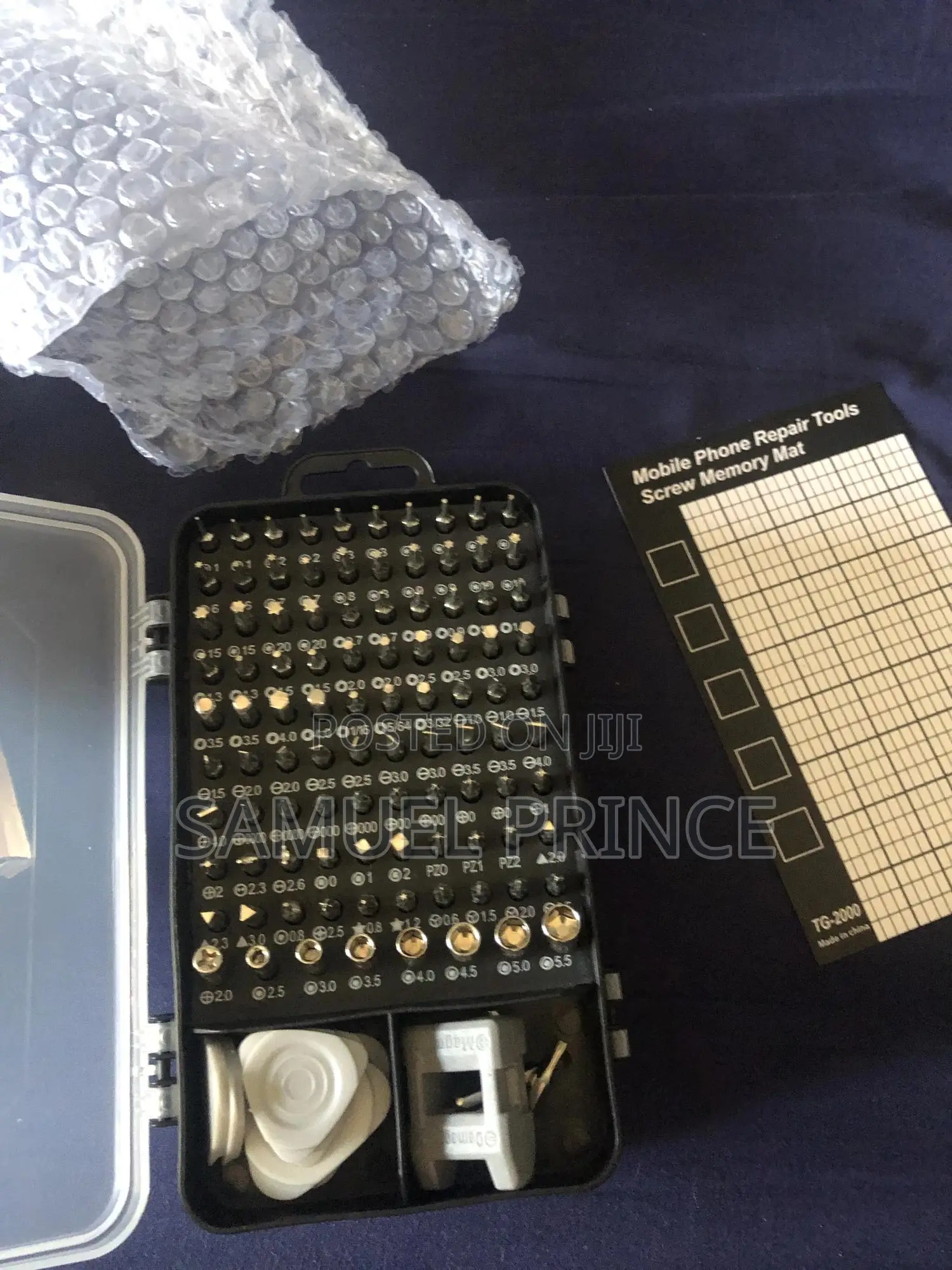 122 In One Repair Toolkit With Magnetic Mat
