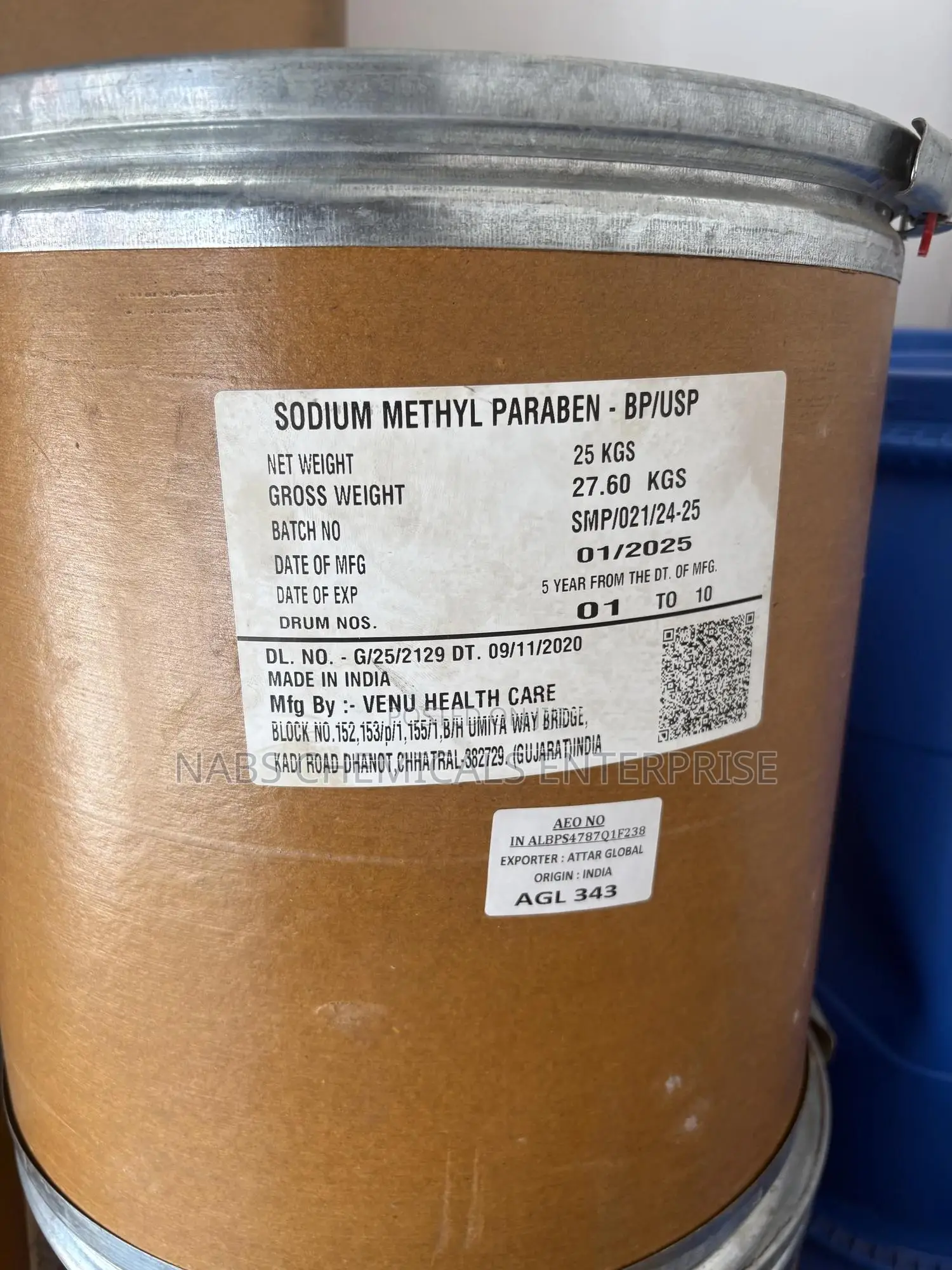 Sodium Methyl Paraben Bp
