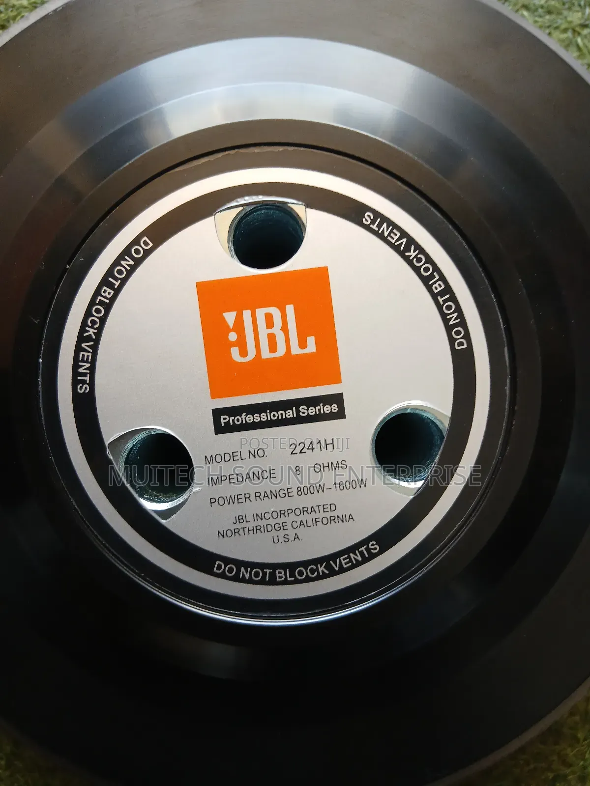 Naked Speaker Jbl( Double Magnet 18 Inches