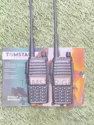 Motorola Gp 399 Uhf/Vhf Walkie Talkie Radio