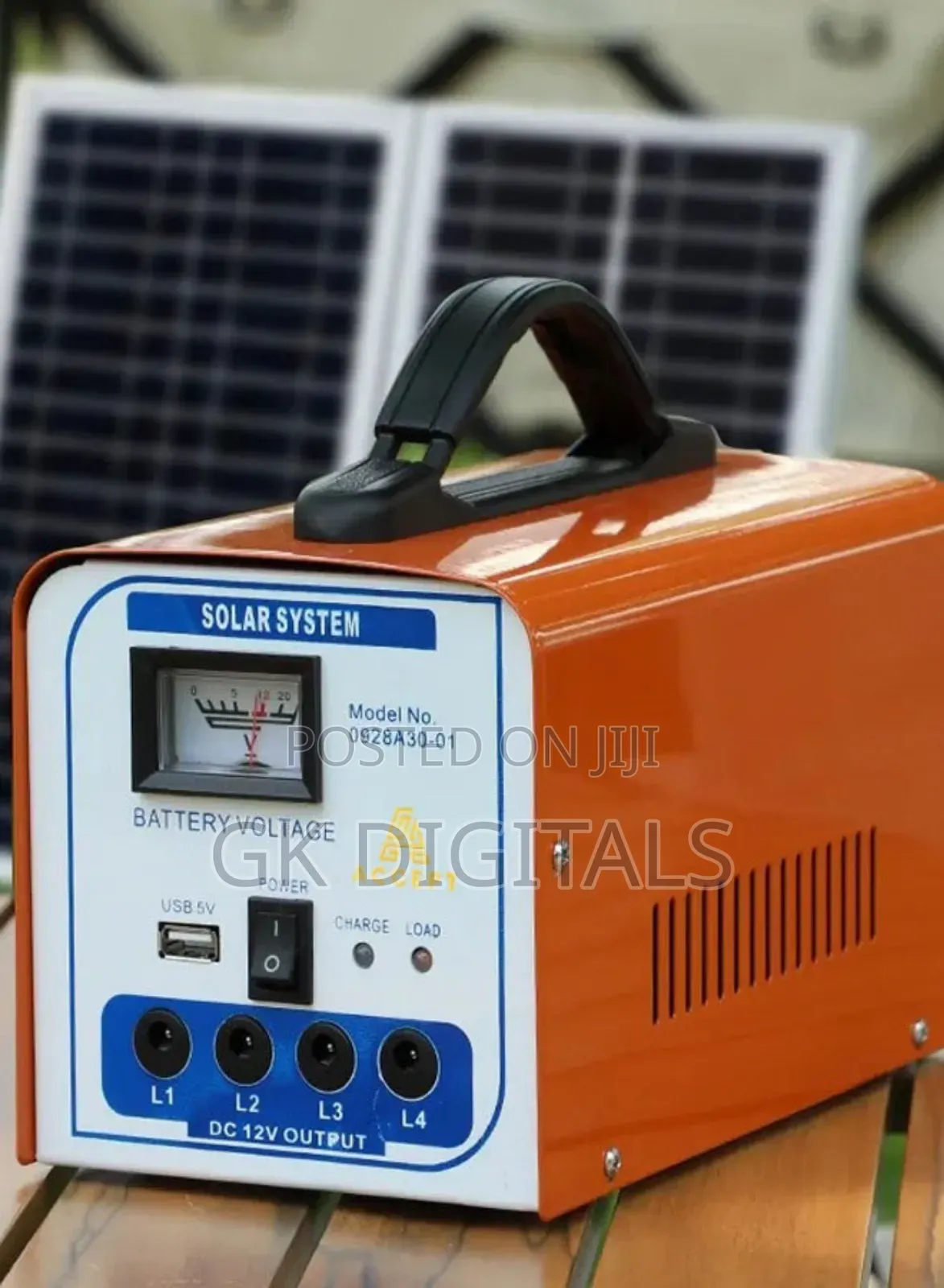 Complete Solar Home Lighting System – Solar Panel