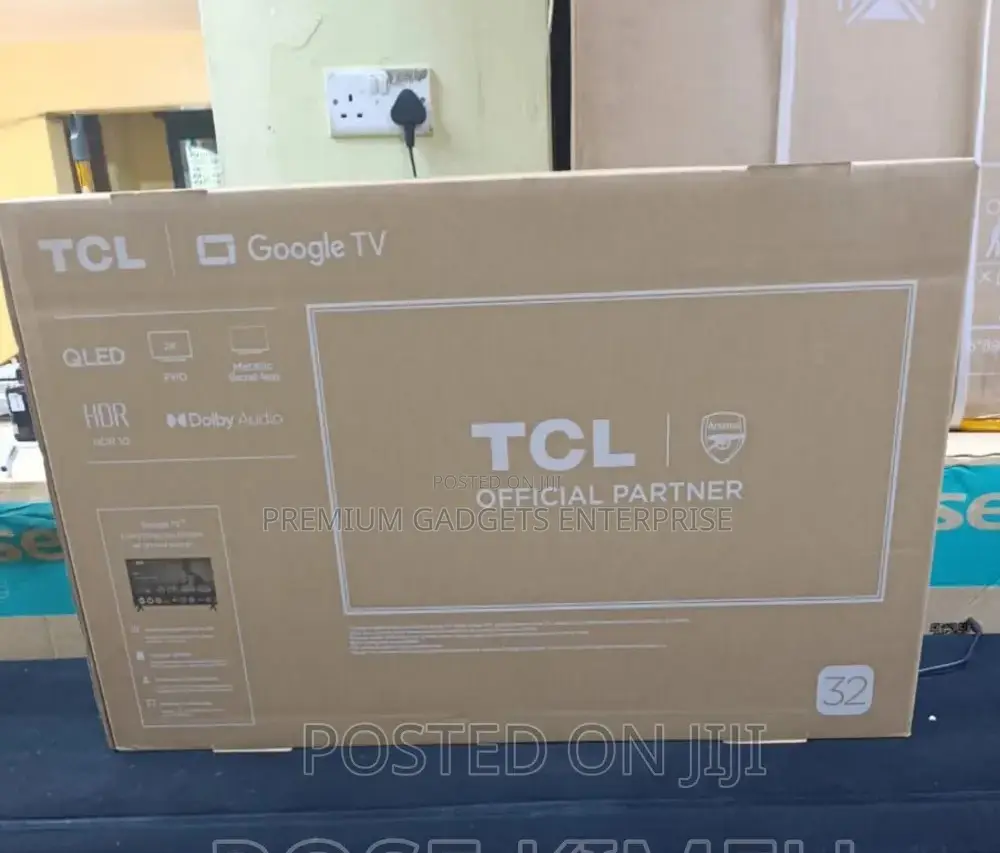 Tcl 32 Inch Smart Tv Qled Hdr 10 Google Tv, Slim Design (2025 Model)