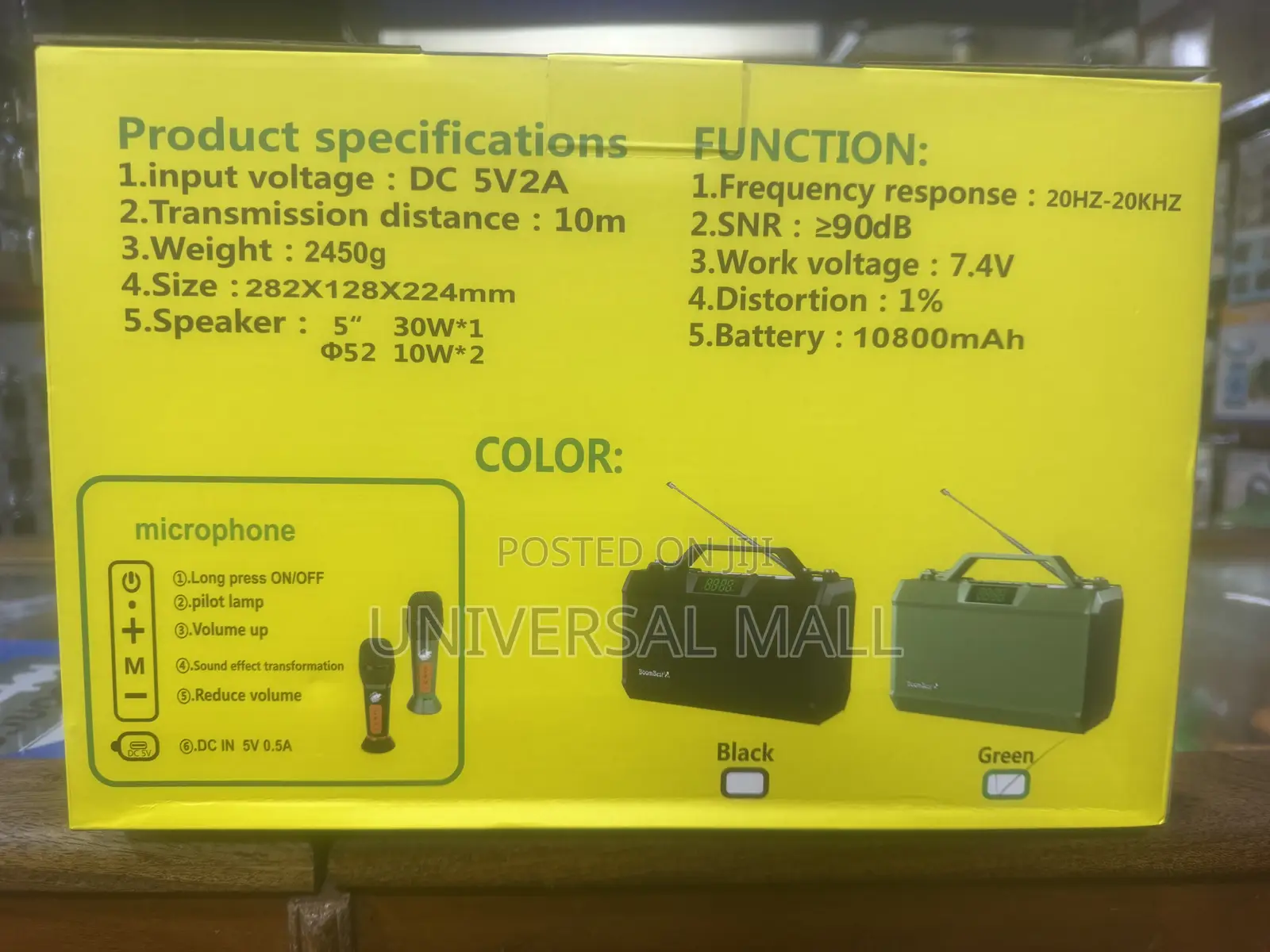 Boombest 5216 Speaker With Microphone
