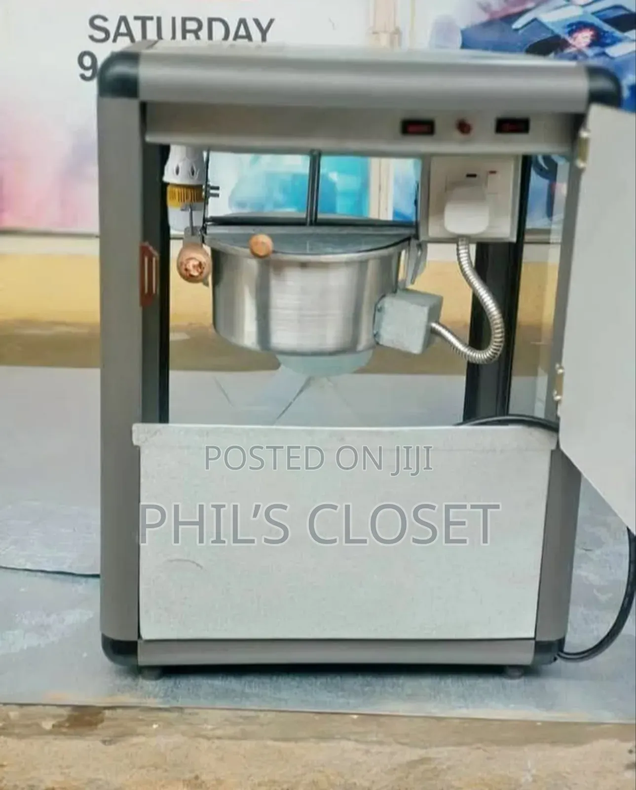Slightly Used Popcorn Machine