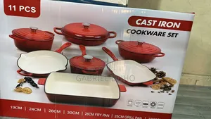 7pcs Cast Iron Cookware Set