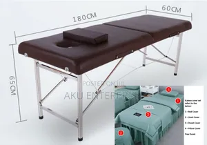 Massage Bed Spa Saloon Bed Potable Foldable