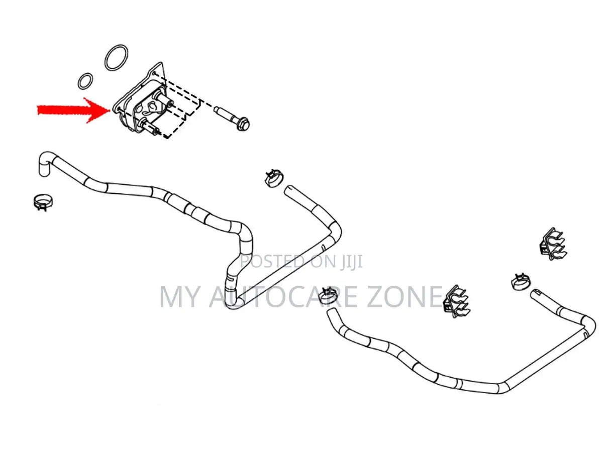 Nissan Rogue Oil Cooler 2014 - 2020