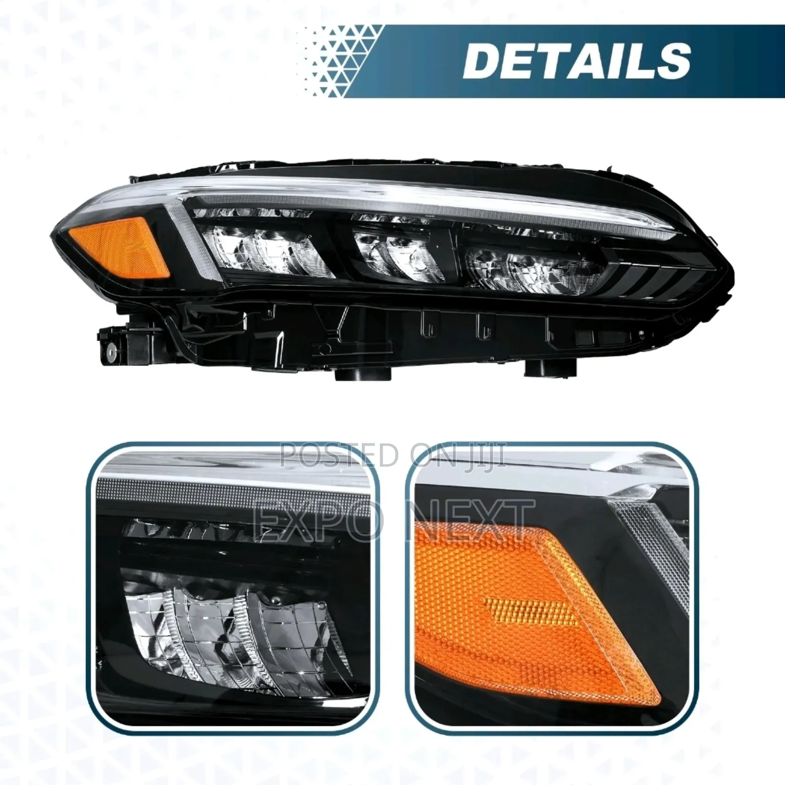 Pair Led Headlights Pair For 2022-2024 Honda Civic Sport Touring