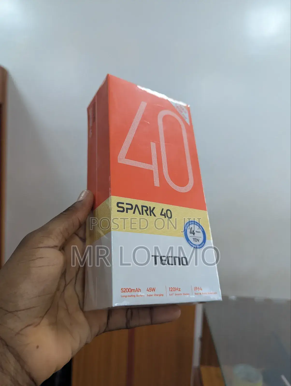 New Tecno Spark 40 128 GB Black