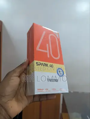New Tecno Spark 40 128 GB Black