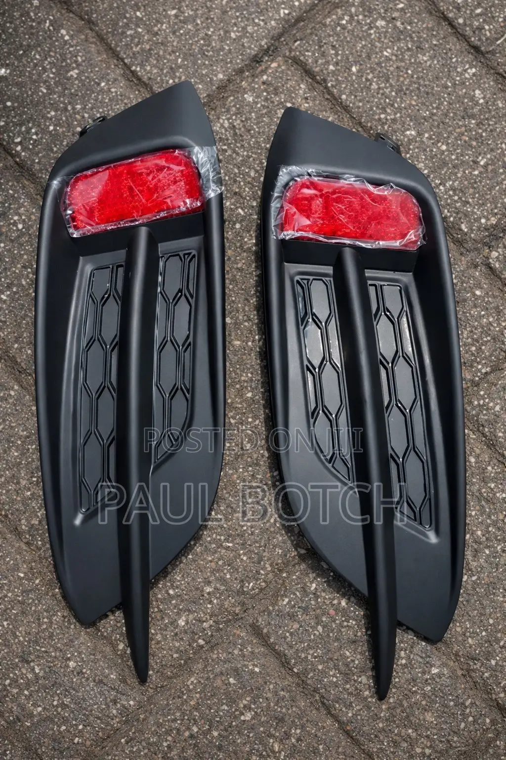 Honda Civic 2016-2021 Rear Bumper Reflector Cover Bezels