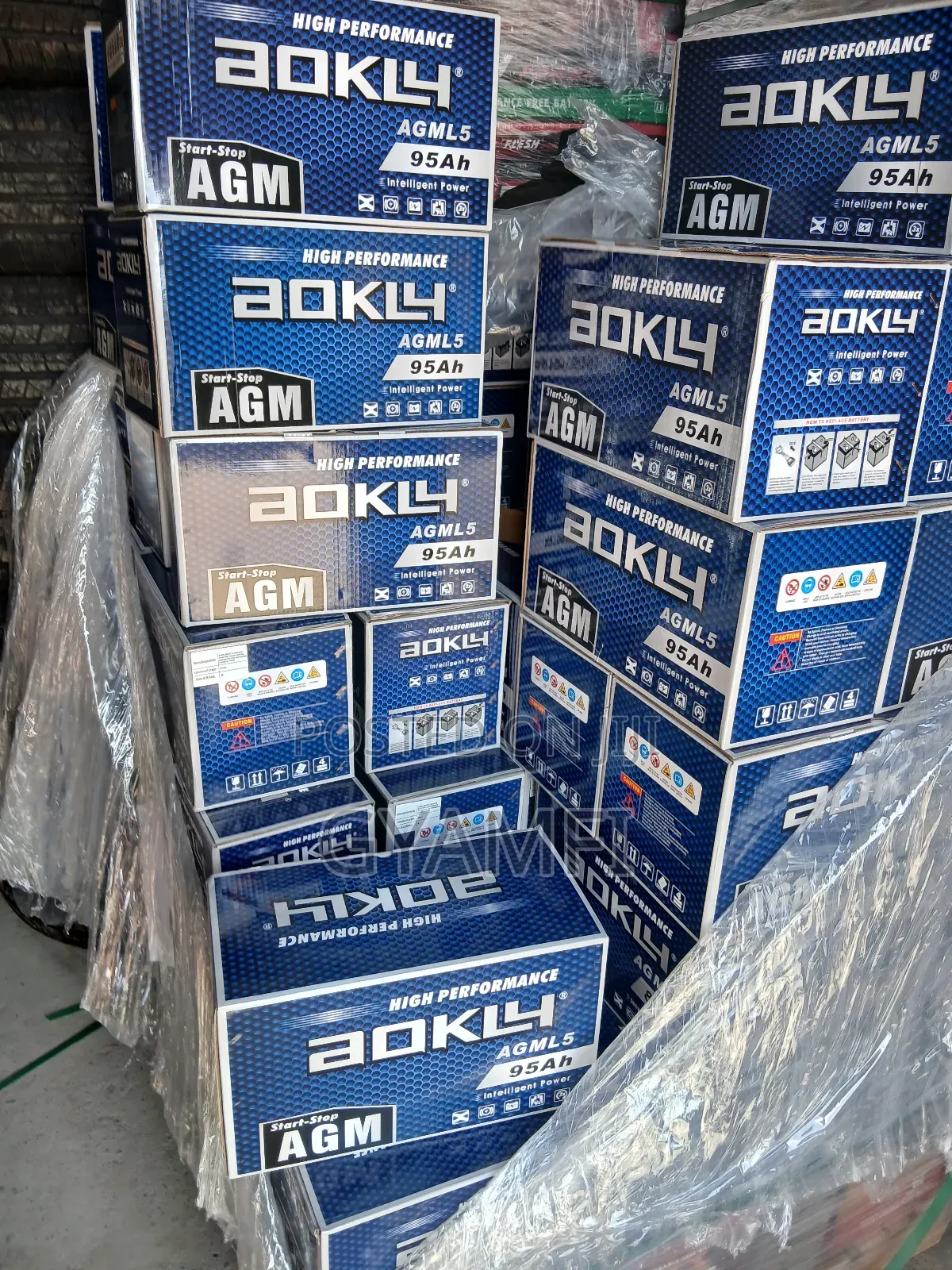 Agm Battery 80ah --95ah Specially Made for All Cars