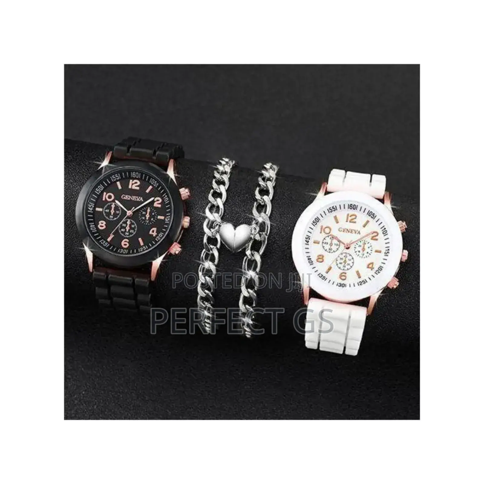 Couples Watch With Bracelets