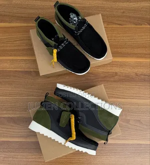 Original Clarks Wallabees Black Amry
