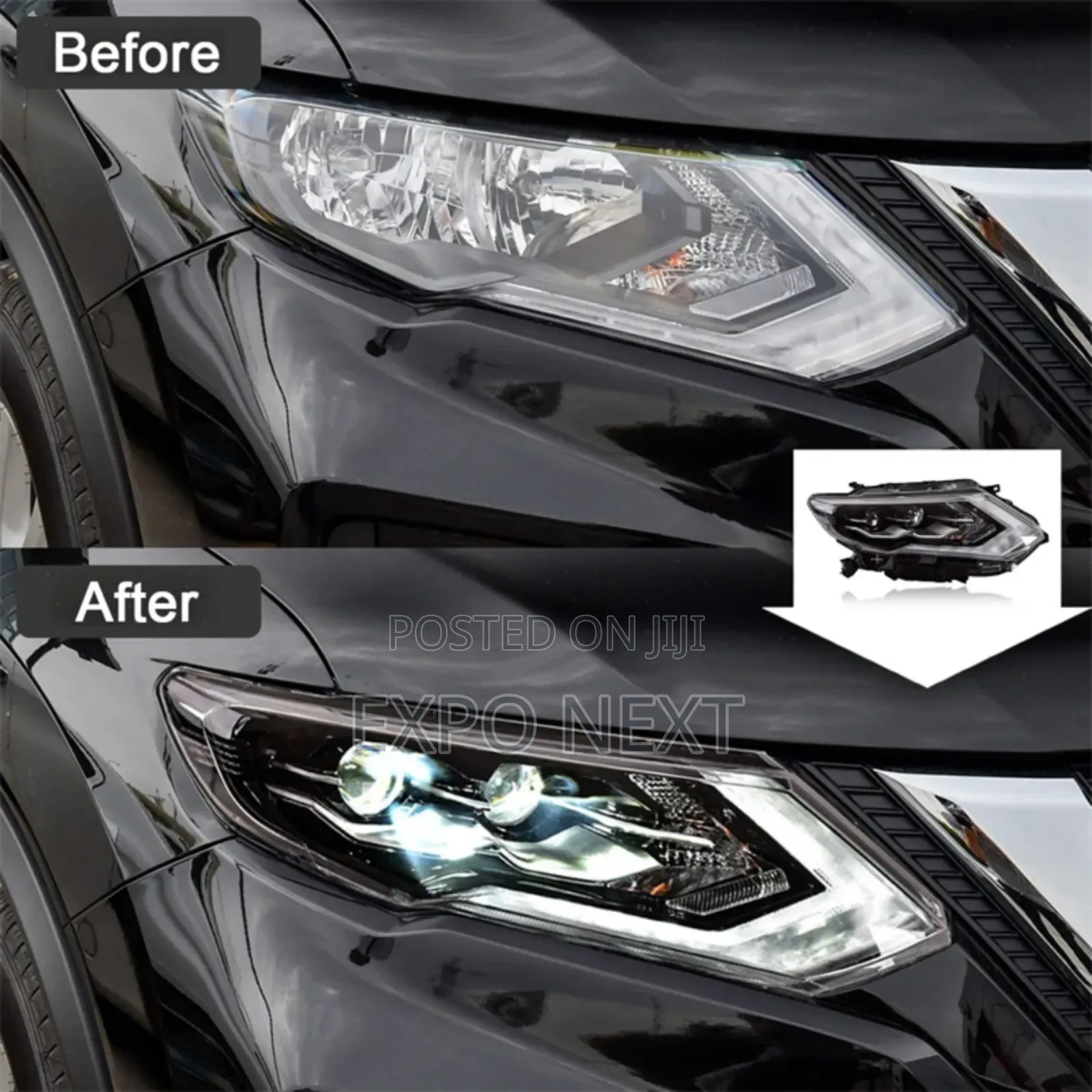 Led Headlight Assembly For Nissan X-trail T32 2017-2021