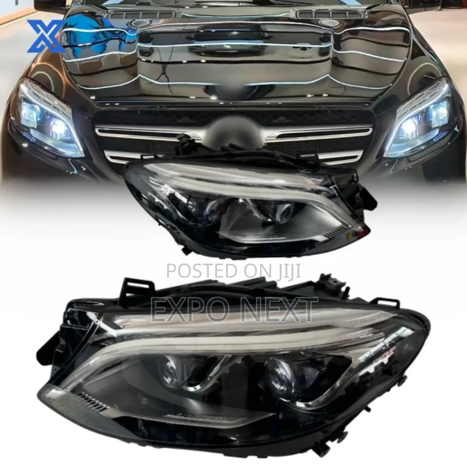 Full Led Headlights Gle-Class W166 2015-2019