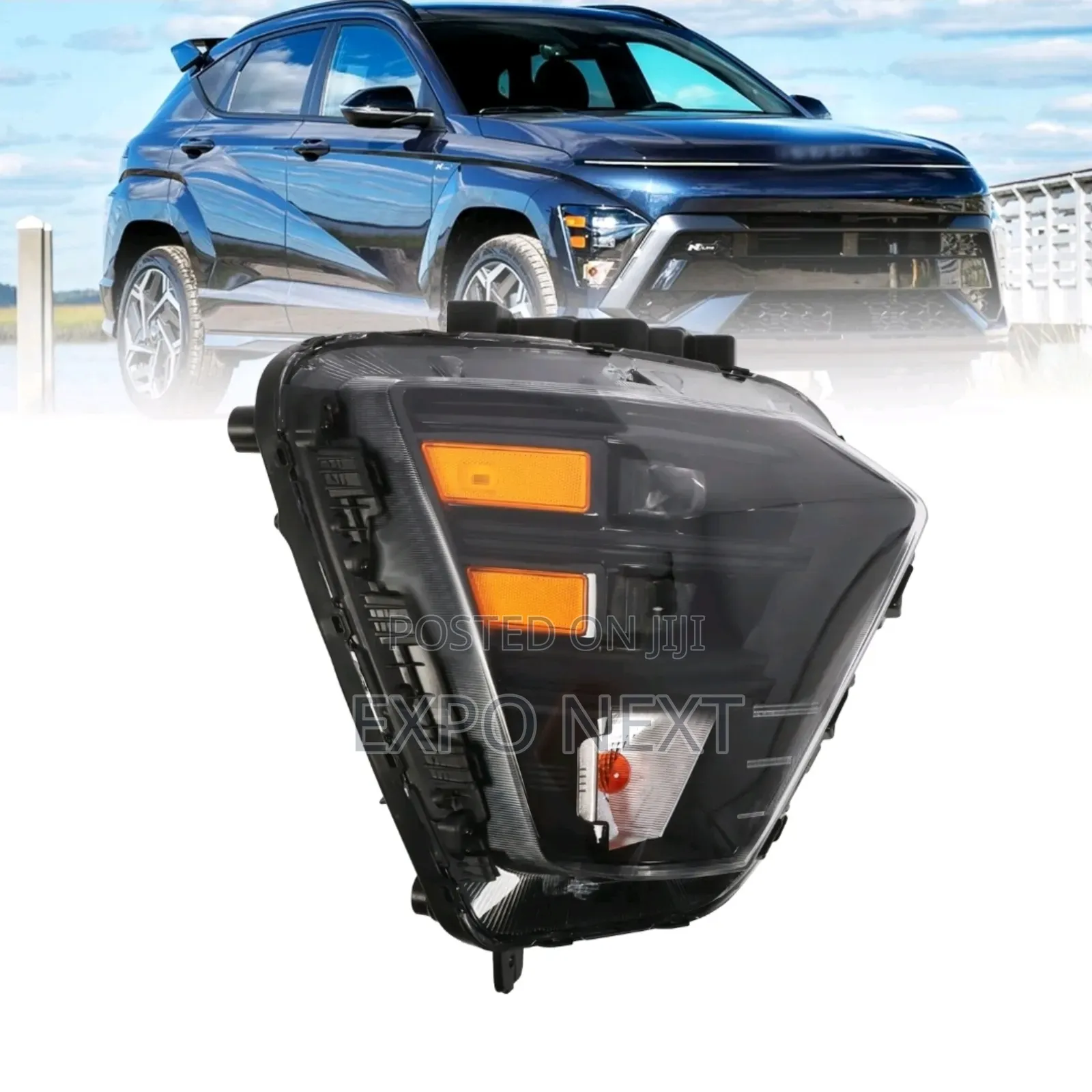2024-2025 Hyundai Kona Pair Led Headlight