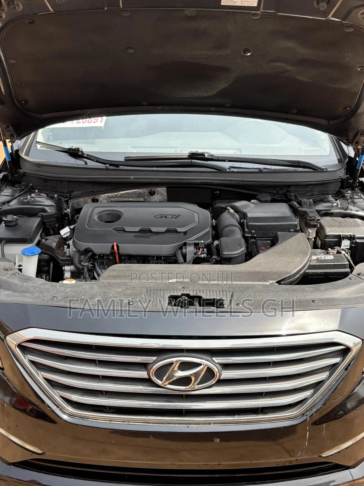 Hyundai Sonata Base Sedan FWD (2.4L 4cyl 6A) 2016 Black