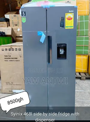 Syinix 468l Side by Side Fridge