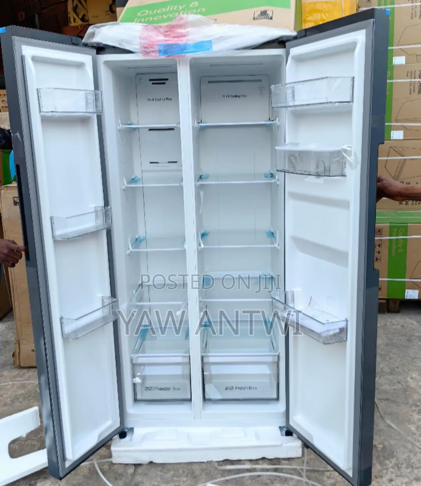 Syinix 468l Side by Side Fridge