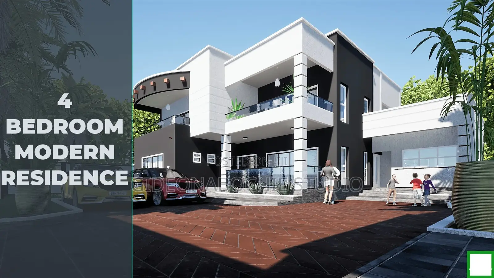 4 Bedroom Design -3d Visualization Services