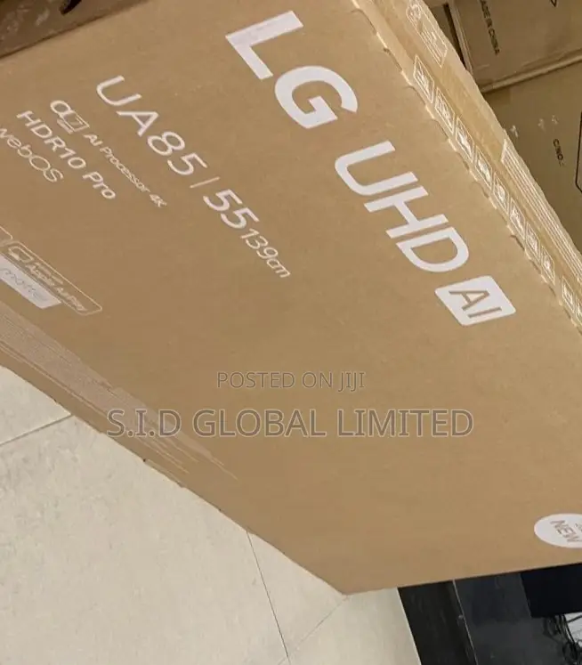 Lg 55" Ua85 Voice Controlled Entertainment Smart Tv