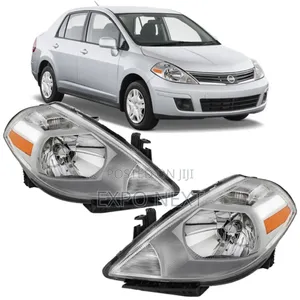 Headlight for Nissan Versa 2007- 2012 Chrome