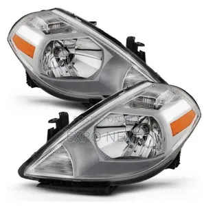 Headlight for Nissan Versa 2007- 2012 Chrome