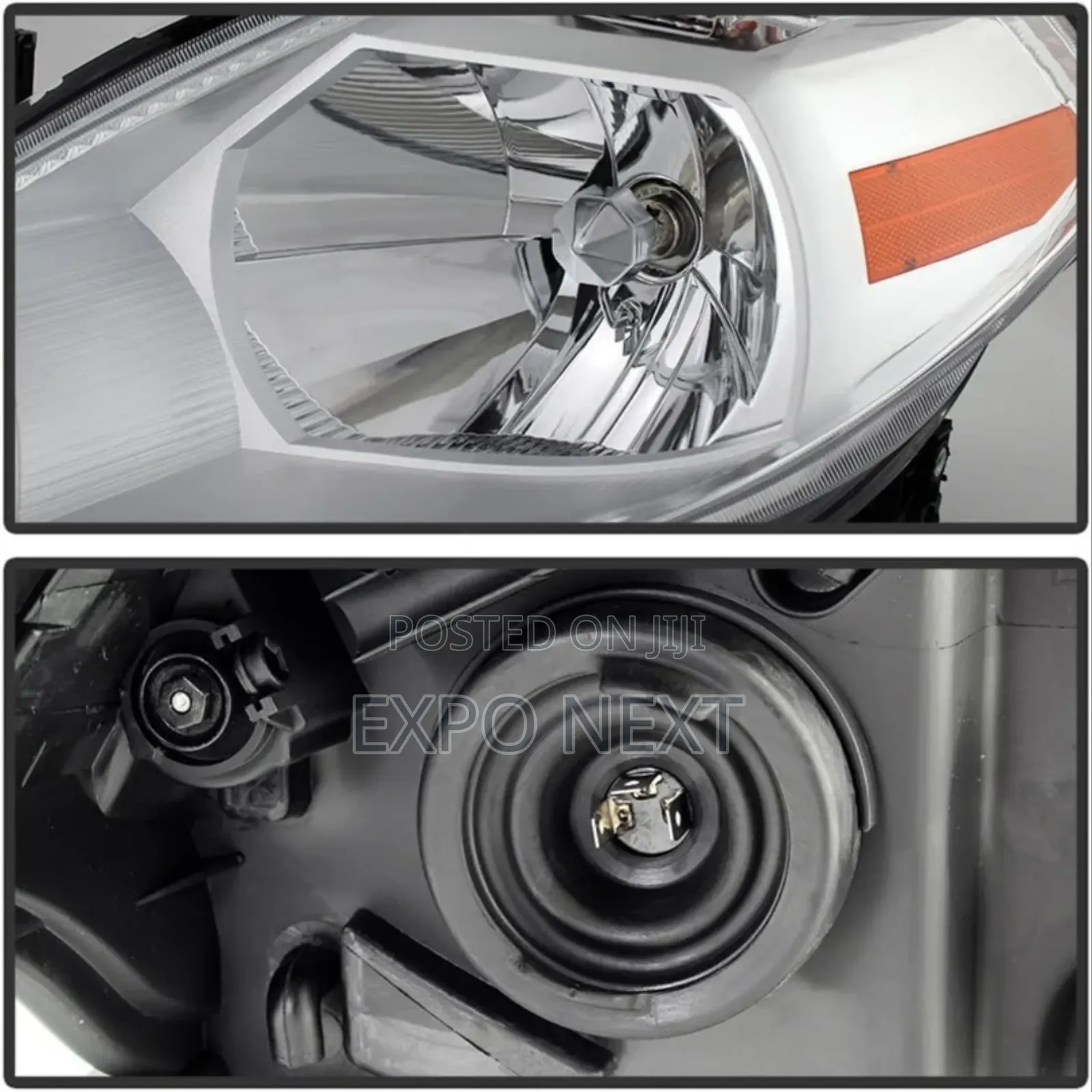 Headlight for Nissan Versa 2007- 2012 Chrome