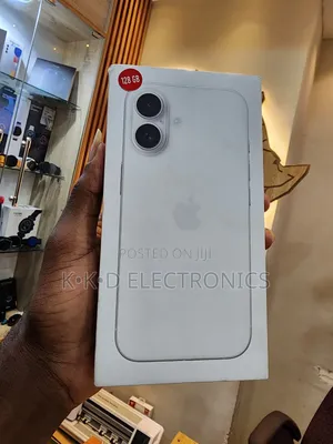 New Apple iPhone 16 128 GB White