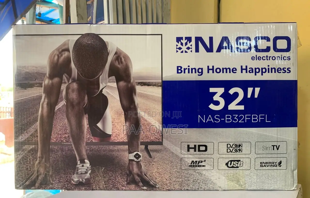 Remium Nasco 43 Led Tv (Nas‐B32fbfl) 32 inches – Plug Play Satellite