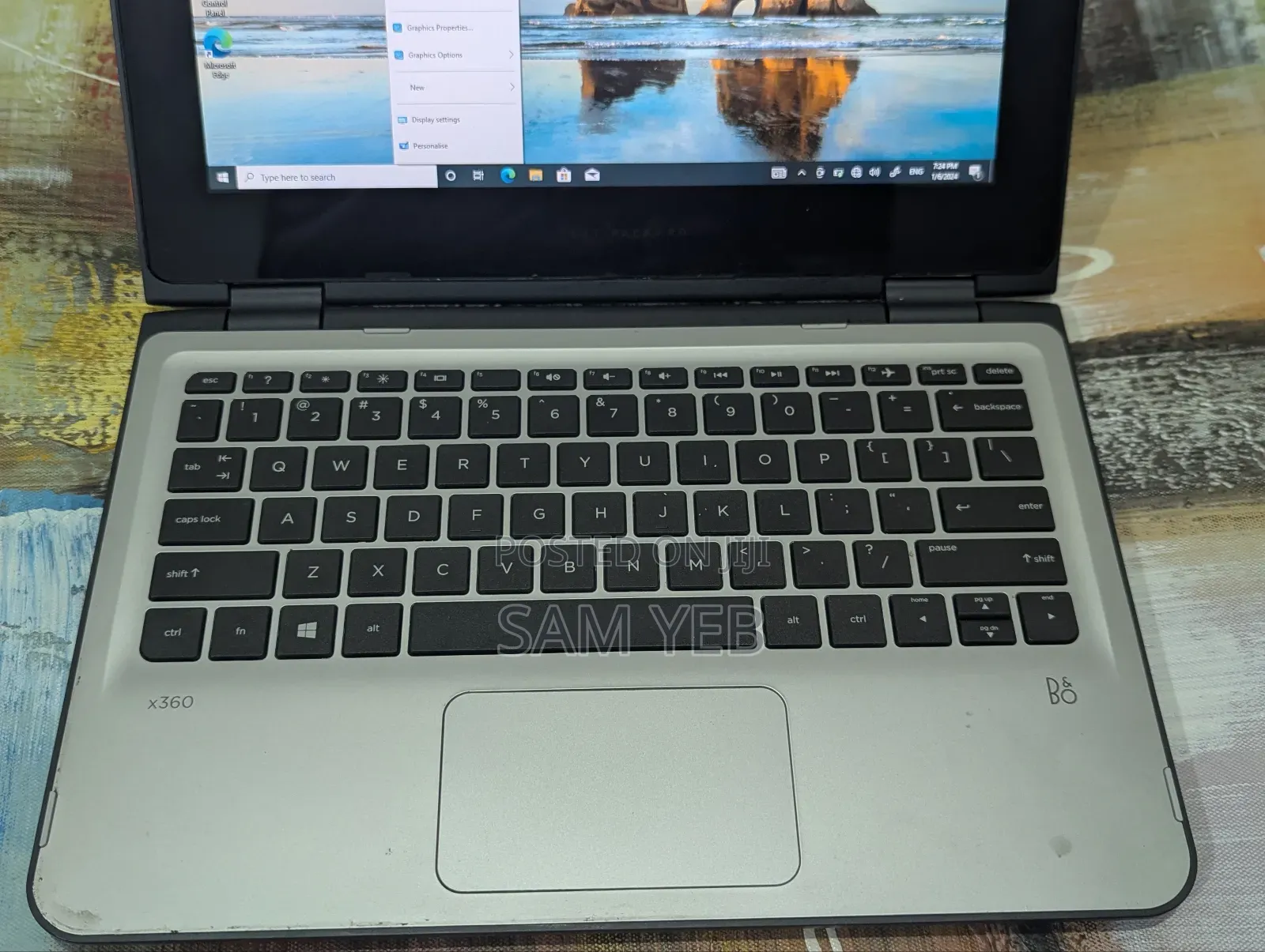 Laptop HP x360 310 G2 4GB Intel SSD 128GB