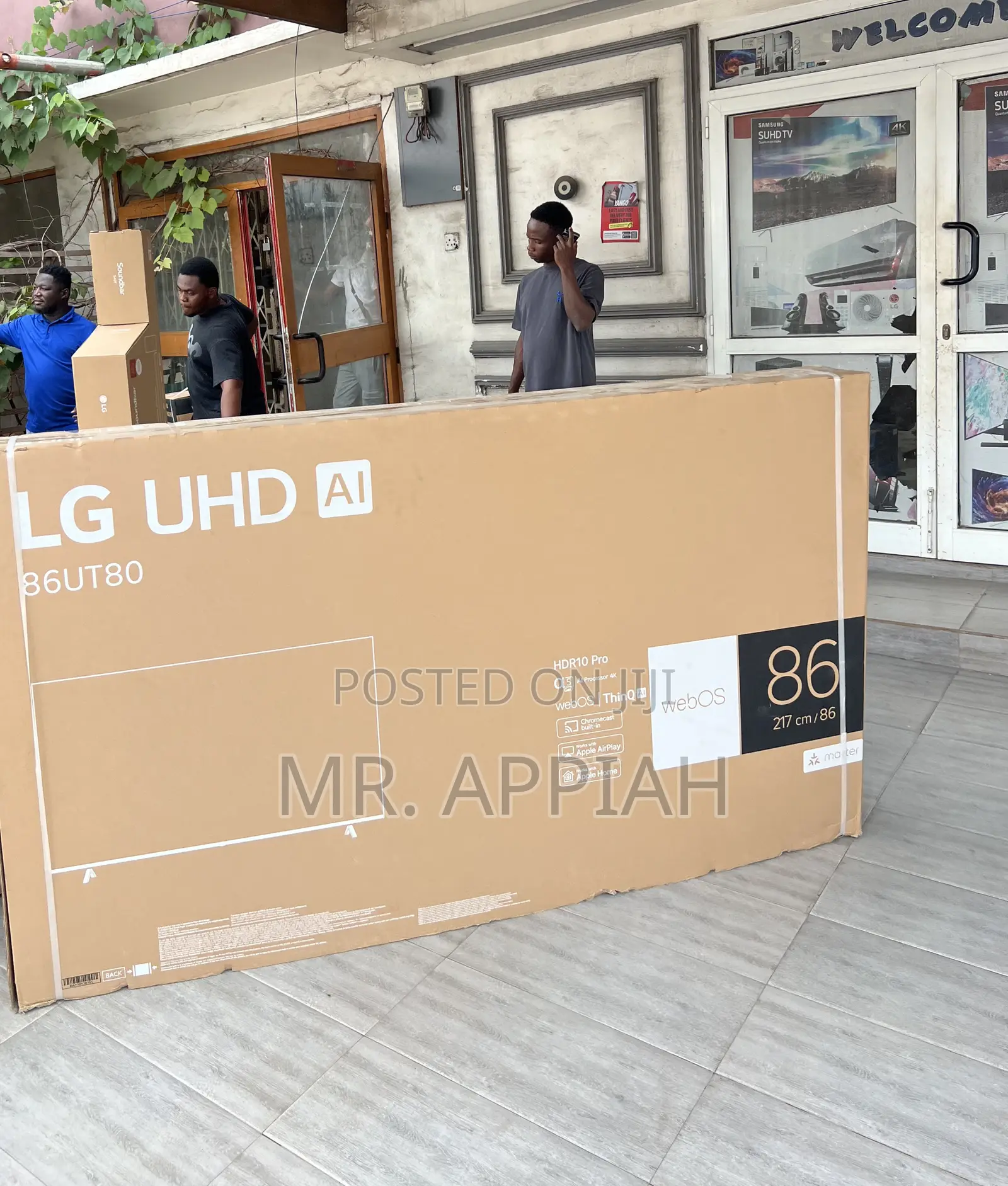 Choose Affordable Lg-86ut80006r 86” Smart Satellite Tv + Remote.
