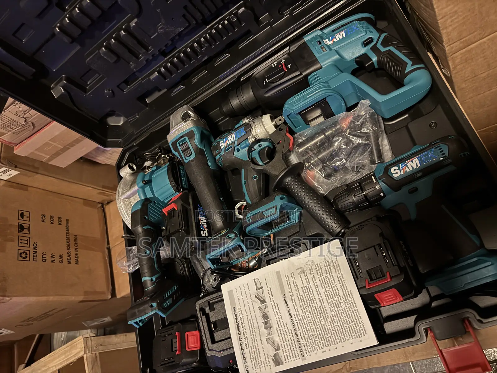 5-1 Cordless Industrial Drilling Tools