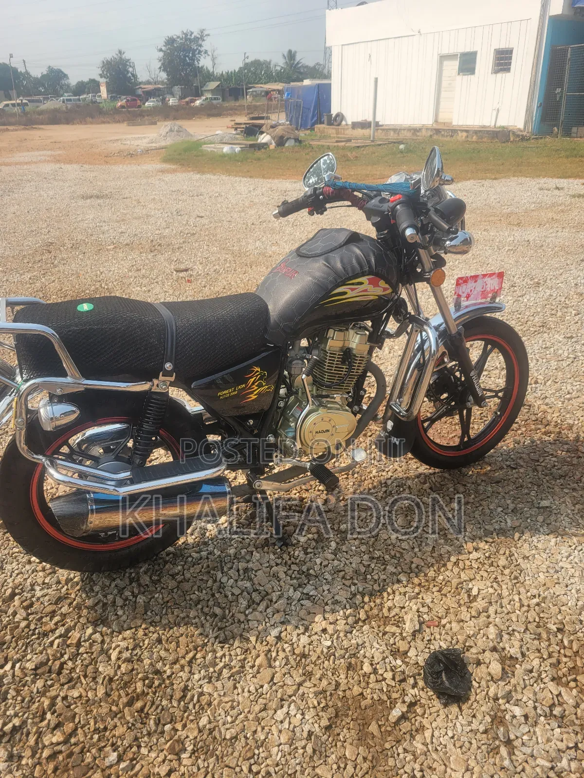 New Haojue HJ125-8K 2025 Black