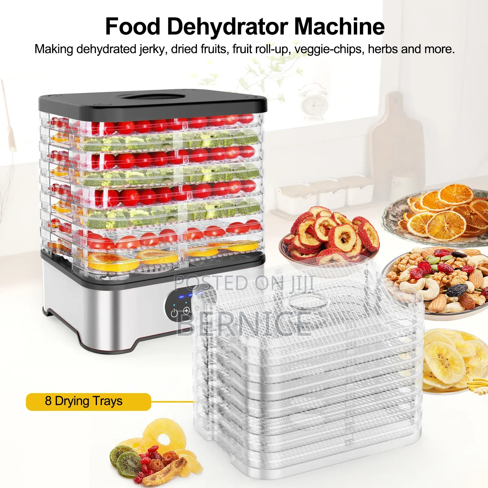 Electric Food Dehydrator – Multi-layer Fruit Vegetable Dryer