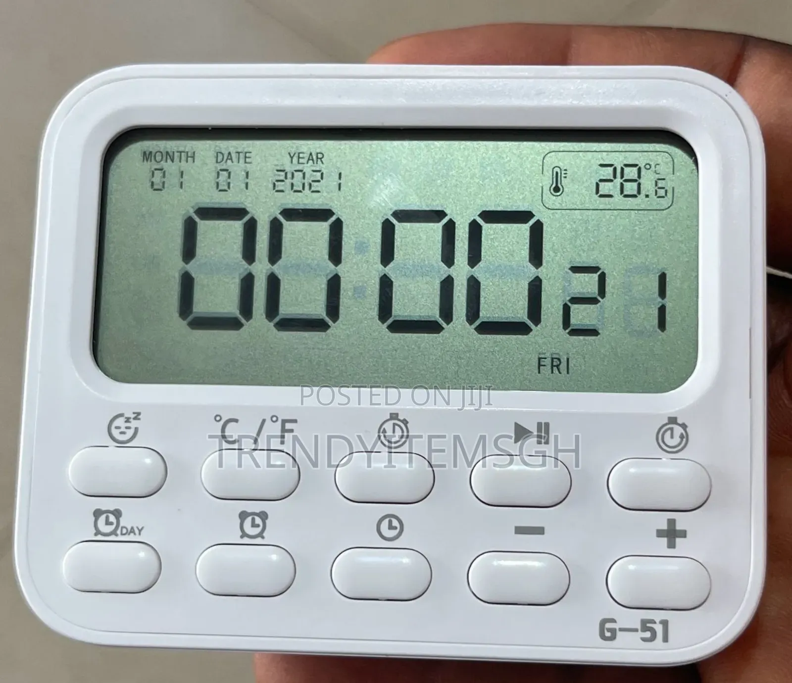 Multifunctional Kitchen Timer With Alarm