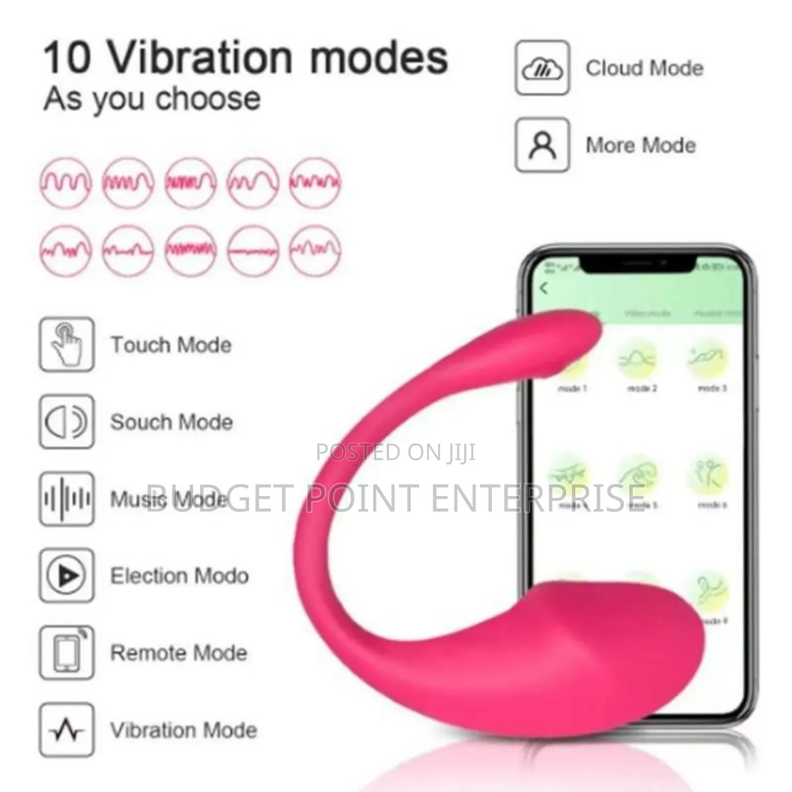 Rechargeable App Remote Controlled Lush Vibrator