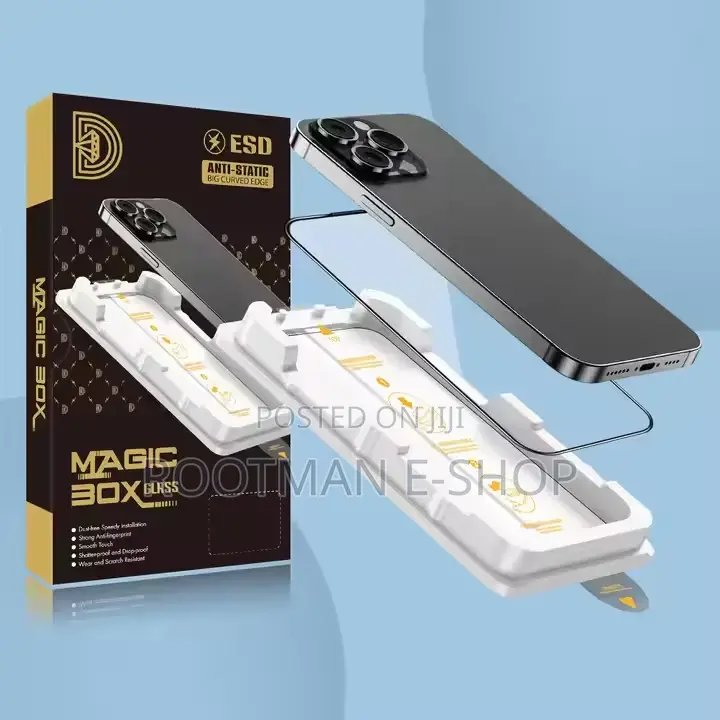 Golden Diamond 9h Screen Protector for iPhone 13 16 15 Pro 17 Pro Max