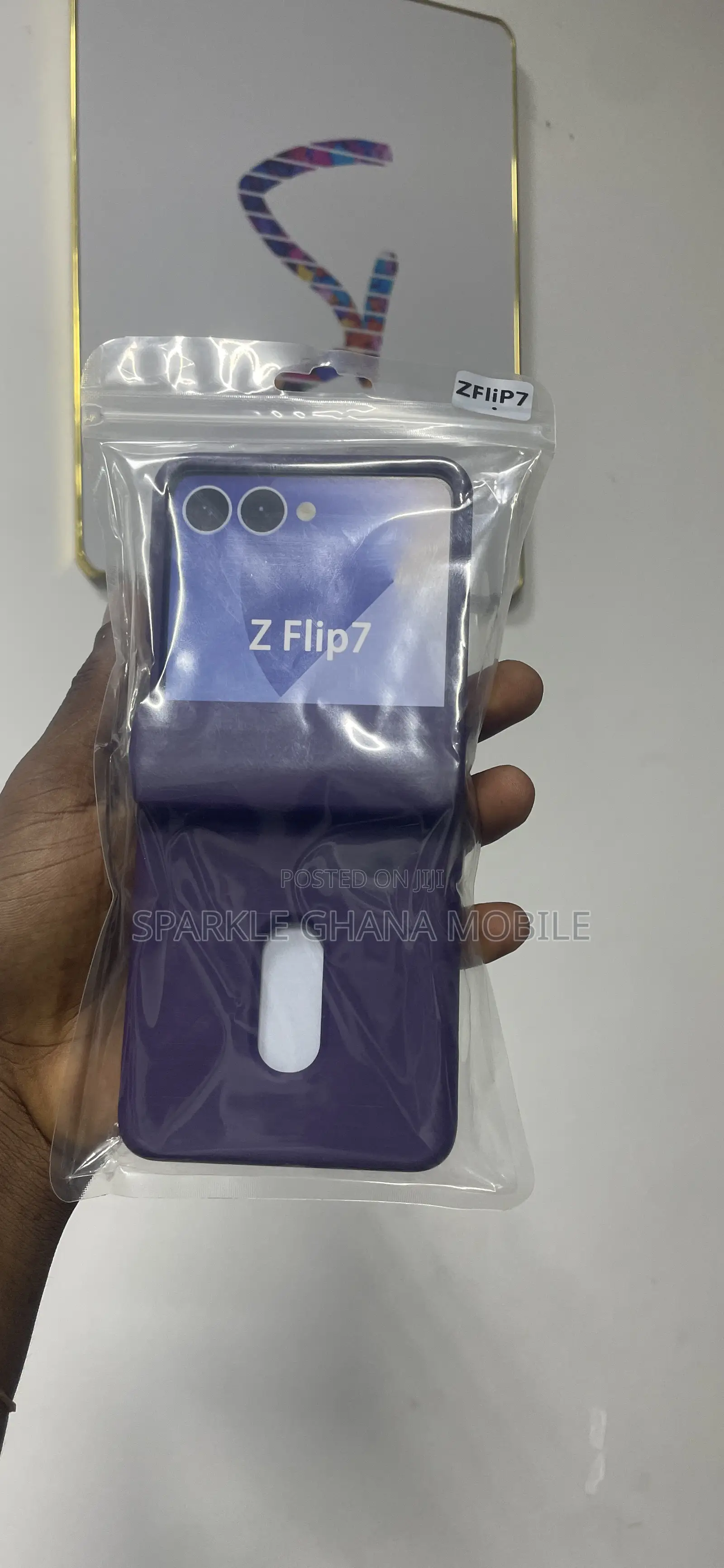 Samsung Galaxy Z Flip 7 Back Purple Case