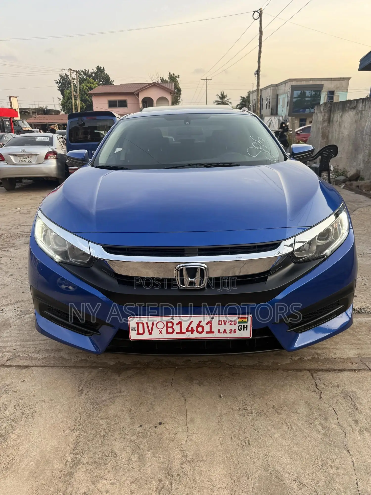 Honda Civic EX 4dr Sedan (1.5L 4cyl) 2016 Blue