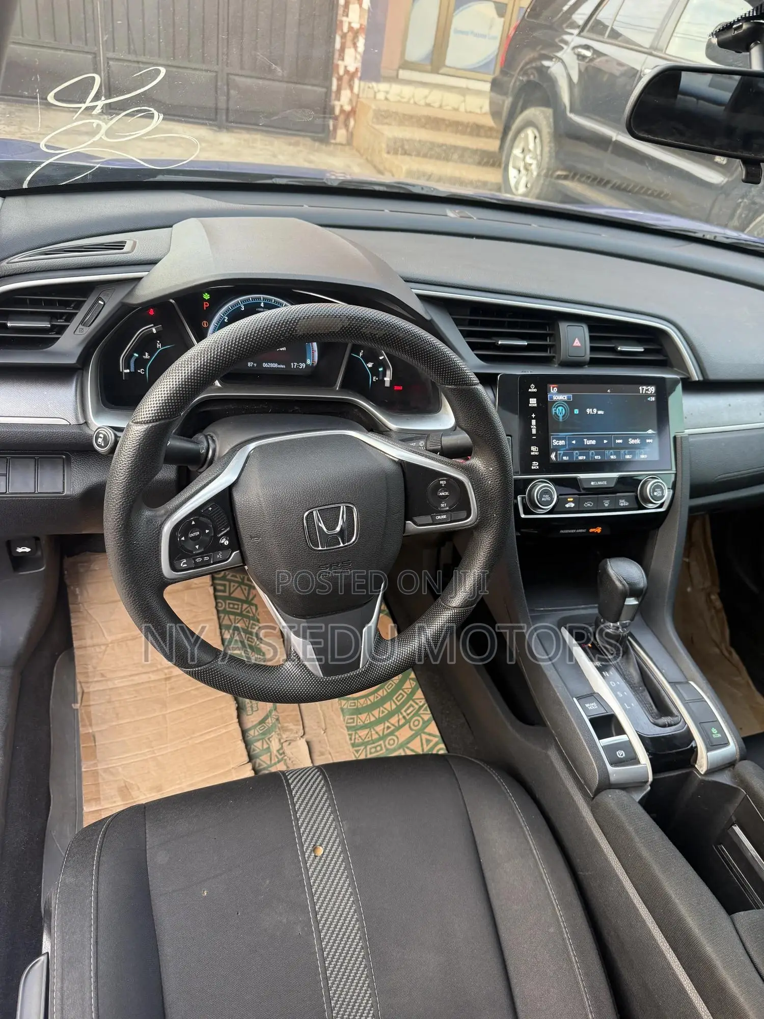 Honda Civic EX 4dr Sedan (1.5L 4cyl) 2016 Blue