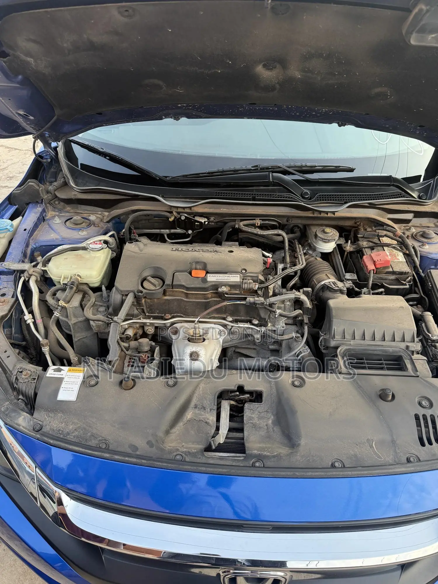 Honda Civic EX 4dr Sedan (1.5L 4cyl) 2016 Blue