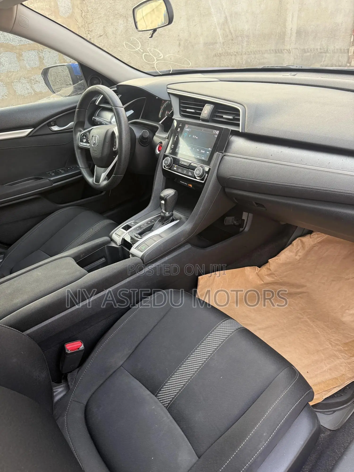 Honda Civic EX 4dr Sedan (1.5L 4cyl) 2016 Blue